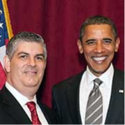 Scott J. Corwin and President Barack Obama